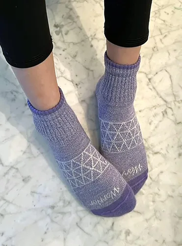 Vista 8 de WARRIOR ALPACA SOCKS - Todo el día - Todos los días - Forro de rizo - Acolchado - Calcetines multiusos - Unisex