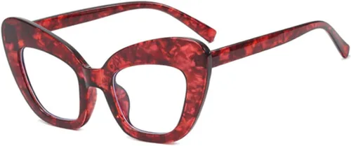 Vista 7 de Gafas retro anti azul de moda para mujer
