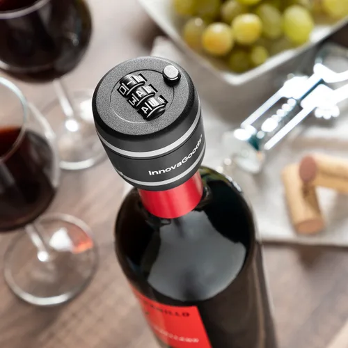 Vista 2 de Candado para Botellas de Vino Botlock InnovaGoods