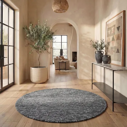 Vista 63 de SAFAVIEH Natura Collection - Alfombra decorativa, 2 x 3 pies, color beige, mezcla de lana hecha a mano, diseño texturizado, ideal para pasillo
