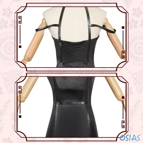 Vista 6 de Anya Cosplay Yor Forger - Disfraz de cosplay de espía x familia disfraz de anime