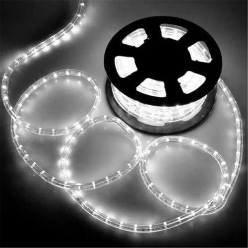 Vista 11 de Cuerda de luces LED de 100 pies, 720 luces LED impermeables conectables de Navidad para interiores y exteriores, cubierta, piscina, paisaje, fondo