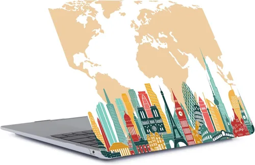 Vista 24 de Funda rígida compatible con MacBook Pro de 13 pulgadas 2012 2011 2010 2009 2008 versión A1278 con CD-ROM, funda de plástico para portátil rígida