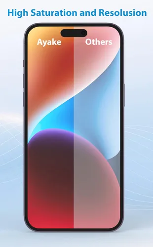 Vista 4 de Ayake Reemplazo de pantalla para iPhone 13 Mini, pantalla LCD FHD de 5.4 pulgadas y pantalla digitalizadora táctil, True Tone programable, Face ID