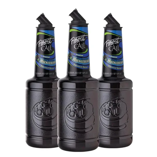 Vista 7 de Finest Call Premium Huckleberry Syrup Drink Mix