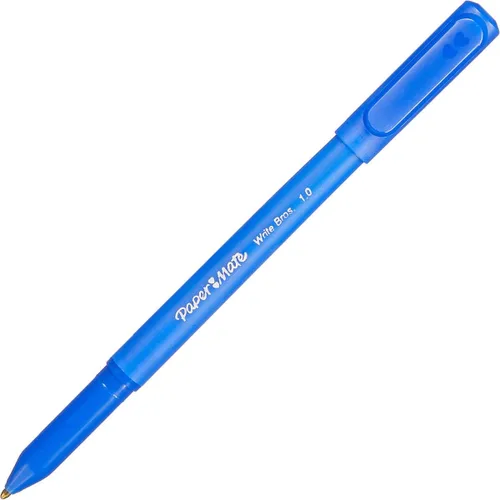 Vista 2 de Paper Mate Write Bros. Bolígrafo de punta media de 0.039 pulgadas, 108 unidades (azul)