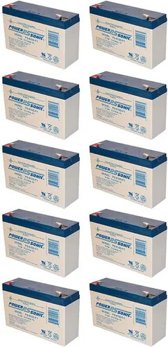 Vista 2 de Batería UPS PS-6100 6V 12AH para Lithonia ELB-0612-10 Pack