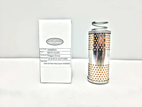 Vista 2 de Filtro de aceite Moto-Guzzi 2A000633 OEM: GU27153085, 2A000633