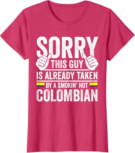 Vista 10 de Camiseta divertida de Colombia Heritage para hombre