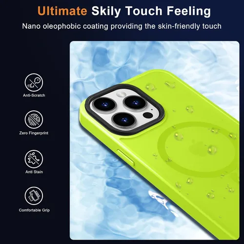 Vista 47 de MOCCA - Funda magnética resistente para iPhone XR de 6.1 pulgadas, compatible con MagSafe, funda con protección contra caídas de grado militar