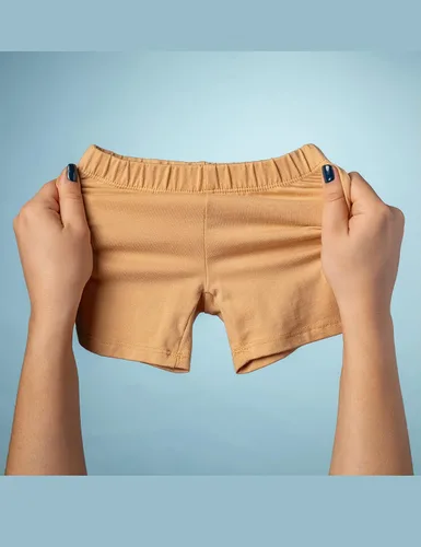 Vista 4 de MY WAY - Pantalones cortos de ciclismo para niña (algodón, 3 unidades, tallas 2-16)