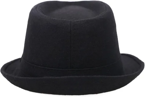 Vista 3 de Simplicity Sombrero unisex estilo clásico de Manhattan Fedora unisex