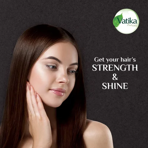 Vista 2 de Vatika Naturals Dabur - Aceite para el cabello enriquecido con semillas negras – Suero fortalecedor y potenciador del brillo con extracto
