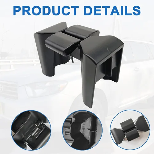 Vista 3 de Divisor de portavasos para consola central, inserto de portavasos se adapta a la mayoría de tamaños de taza, compatible con Toyota Highlander 2002