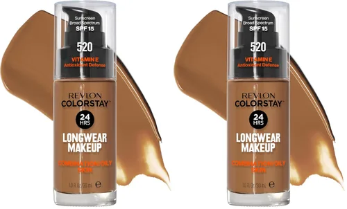 Vista 14 de Revlon ColorStay Maquillaje líquido para combinación/grasosa, Ivory