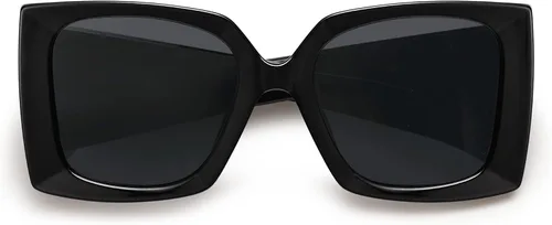 Vista 7 de SOJOS Retro Square Polarized Womens Sunglasses Trendy Oversized Large Women's Big Shades SJ2224