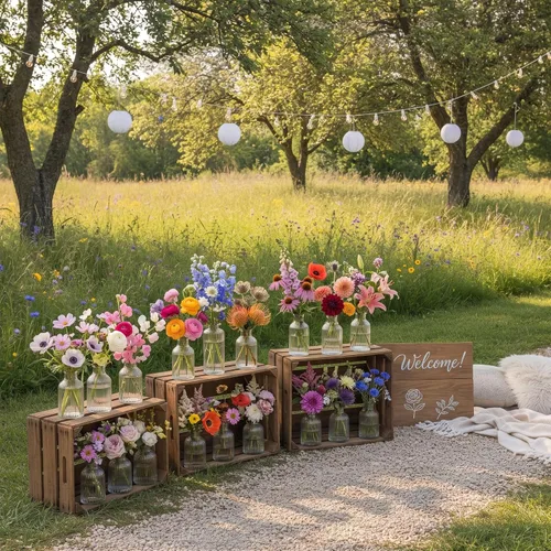 Vista 6 de Juego de 12 mini jarrones pequeños para flores a granel de vidrio acanalado jarrones para centro de mesa, mesa decorativa, boda, recepción, regalo