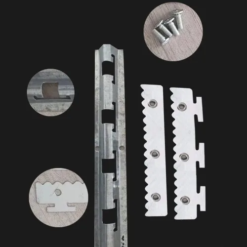 Vista 6 de Etlegor Kit de cortina de PVC para puertas, tiras de cortina de plástico resistente para puertas de habitaciones con aire acondicionado, almacén