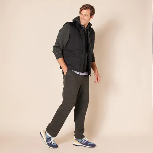 Vista 8 de Tienda Essentials - Pantalón deportivo de vellón para hombre (disponible en tallas para hombres altos y grandes)