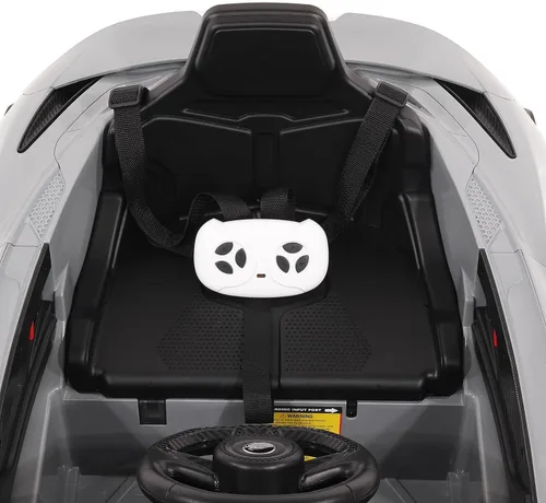 Vista 7 de McLaren 765LT 12V - Auto para niños con control remoto parental R/C (gris)