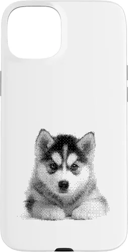 Vista 9 de Cute Siberian Husky for Dog Mom and Paw Parents Case for iPhone 16