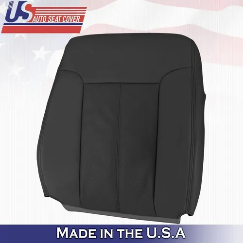 Vista 8 de U.S.AutoSeatCover 2013 2014 para Ford F450 F550 Lariat conductor pasajero superior cuero Seat Covers BLK