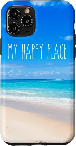 Vista 29 de Rae Inspired Dun My Happy Place Summer Vacay Ocean Beach Day Case for iPhone 17