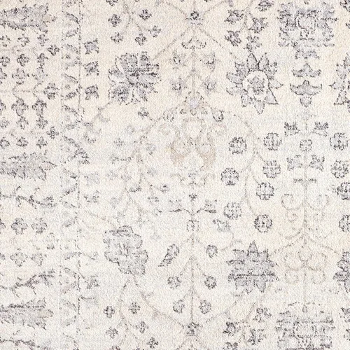 Vista 5 de nuLOOM Alfombra vintage tribal Bessie de 8 x 10, color plateado