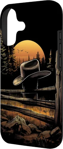 Vista 2 de Cowboy Hat Farm Outdoor Ranch Cowgirl Western Case for iPhone 17