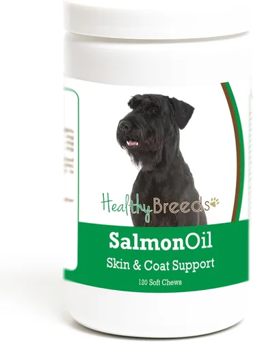 Vista 163 de Healthy Breeds Affenpinscher - Masticables suaves de aceite de salmón, 90