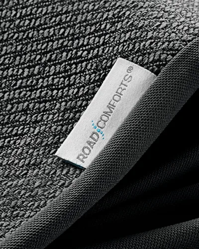 Vista 5 de Road Comforts Fundas de asiento de coche para asiento delantero, respaldo alto, protector de asiento de lino transpirable resistente, compatible