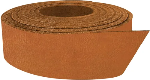 Vista 9 de Trabajo europeo de cuero de 5-6 oz. (0.079-0.094 in) Tamaño de los cinturones de cuero curtido vegetal: 1-1/2 x 40 pulgadas, correas de cuero