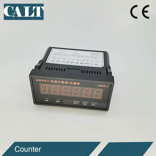 Vista 2 de CALT GHW38 - Medidor de posición de longitud de rueda de goma de rodillo de 7.874 in Encoder giratorio de pulso de medición 200PPR Salida