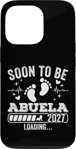 Vista 10 de Soon to Be Abuela 2027 Loading Pregnancy Announcement Case for iPhone 17