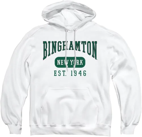 Vista 294 de LOGOVISION Colección de sudaderas con capucha unisex con diseño oficial de Collegiate Est. Date para hombres y mujeres
