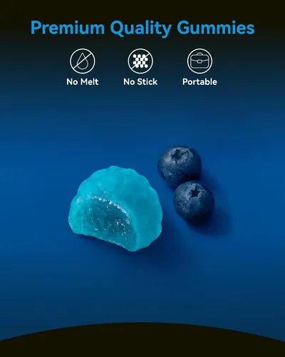Vista 4 de Gomitas de creatina para mujeres y hombres – 5000 mg de creatina pura monohidrato masticables – Gomitas sin azúcar para el crecimiento muscular