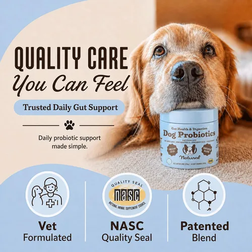 Vista 9 de Natural Dog Company - Masticables probióticos para perros, 45 unidades, suministro para 6 semanas