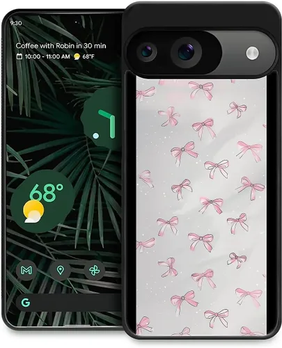 Vista 221 de Compatible con Google Pixel 4A 5G Mobile Case Creative Acrylic Panel trasero Silicona Protección Grip especialmente diseñado para Google Pixel 4A 5G