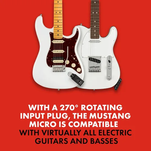 Vista 9 de Fender Mustang Micro Amplificador de Auriculares, con 2 años de garantía