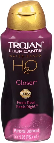 Vista 15 de TROJAN Lubricante H2O Sensitive Touch Lubricante a base de agua, lubricante personal, 5.5 onzas líquidas