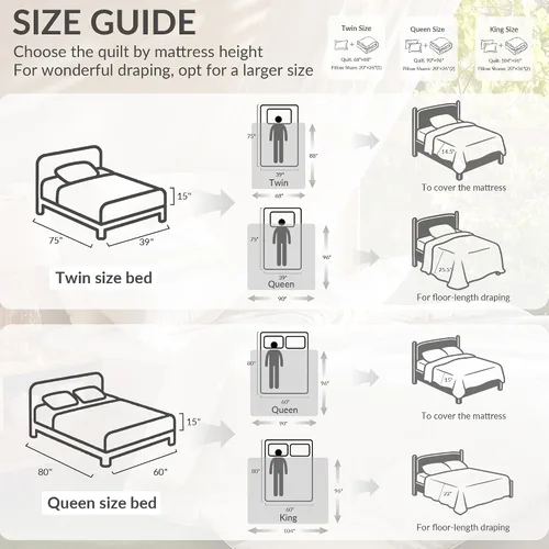Vista 7 de Exclusivo Mezcla Juego de ropa de cama de edredón acolchado a rayas beige