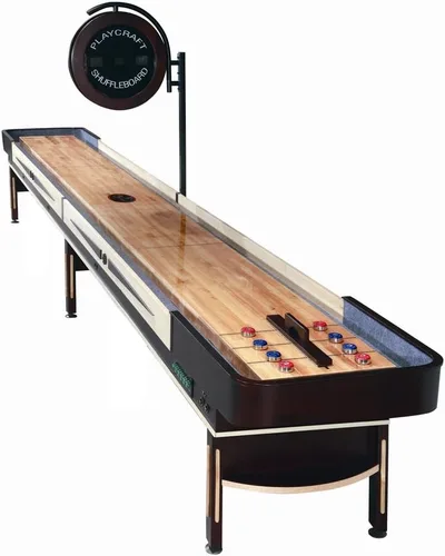 Vista 2 de Playcraft Telluride Pro-Style Shuffleboard Miel