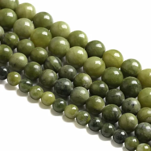 Vista 79 de 4MM 88 piezas de cuentas sueltas de piedra natural verde turquesa africana para hacer pulseras y collares de bricolaje