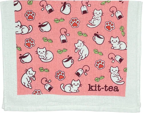 Vista 10 de Crazy Dog T-Shirts Cat Lady Funny Kitten Lovers - Toalla de té