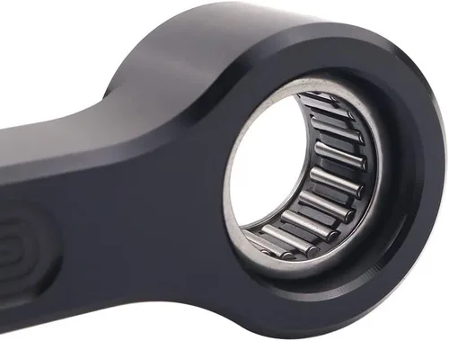 Vista 4 de Kits de eslabones de bajada de motocicleta, accesorios de suspensión de eslabones de caída, color negro, compatible con Royal Enfield Himalayan