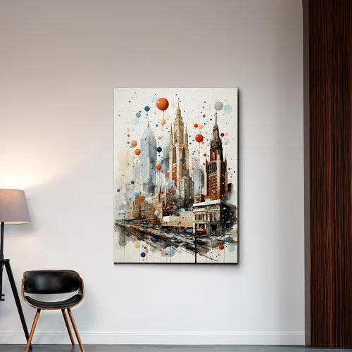 Vista 3 de USA Map, Canvas of US, Anniversary gift, travel map, Retirement gift, Canvas Wall Art, Wall Decor, dial, compass, atlas