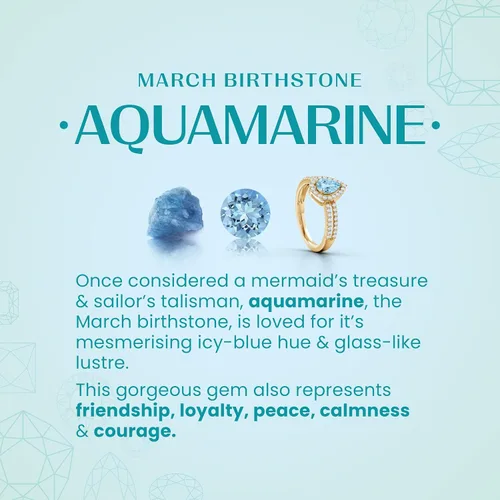 Vista 6 de Angara Collar con colgante solitario de aguamarina natural para mujer en plata 925, oro macizo de 14 quilates, platino 950 Regalo de joyería