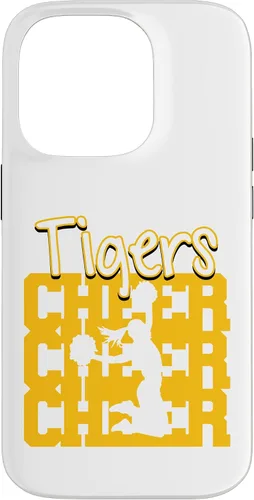 Vista 17 de Tigers Cheer Back to School Cheerleading Spirit GY Case for iPhone 17