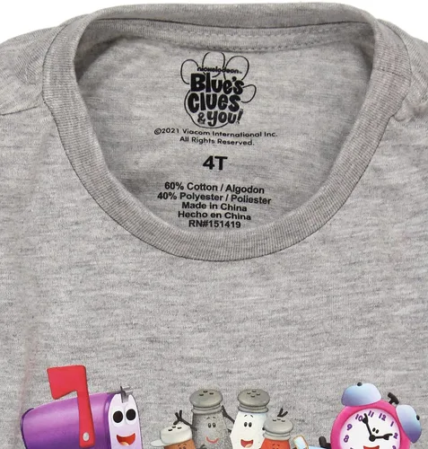 Vista 6 de Blue's Clues & You - Camiseta de manga corta para niños pequeños