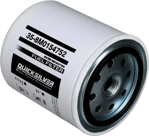 Vista 4 de Quicksilver 8M0154752 Filtro de combustible separador de agua para motores fueraborda Yamaha seleccionados